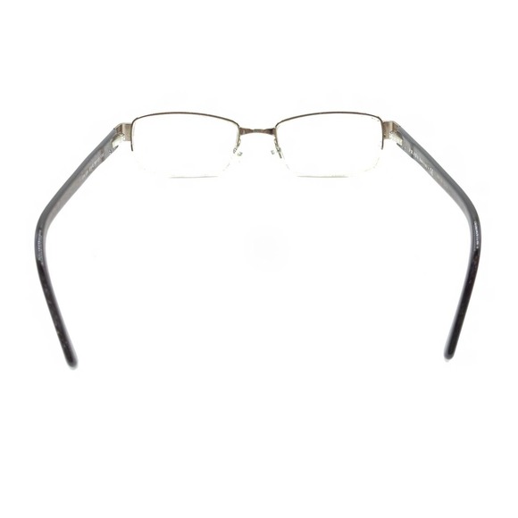 Prada VPR 60H 7BP-1O1 Brown Bronze Half Rim Eyeglasses Frames 51-18 135 Italy - Picture 5 of 12